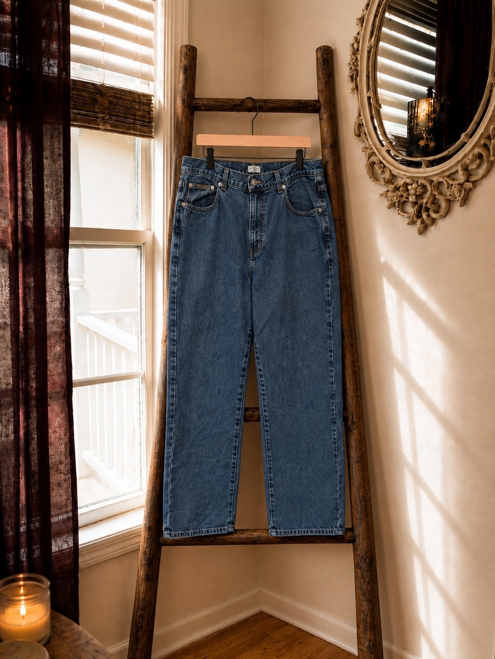 Calvin Klein Classic High Rise Straight Leg Women’s Jeans